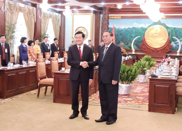 ภารกิจของประธานประเทศในประเทศลาว